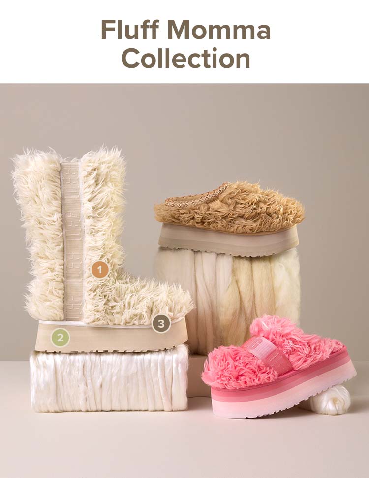 UGG® 公式【 フラッフ モマ シュガー スライド|Fluff Momma Sugar 